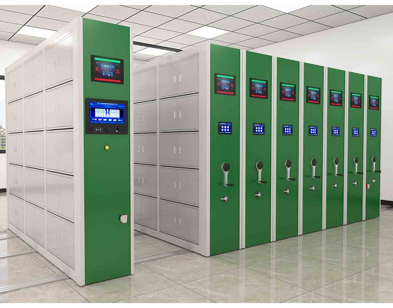 智能戰(zhàn)備檔案柜